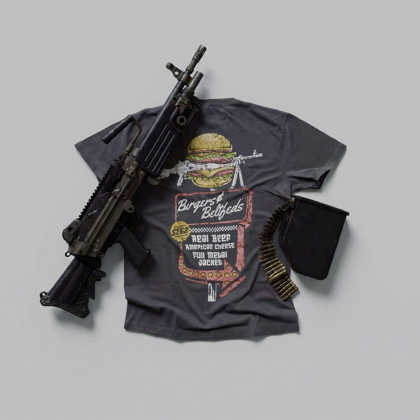 Burgers & Beltfeds - Washed Black