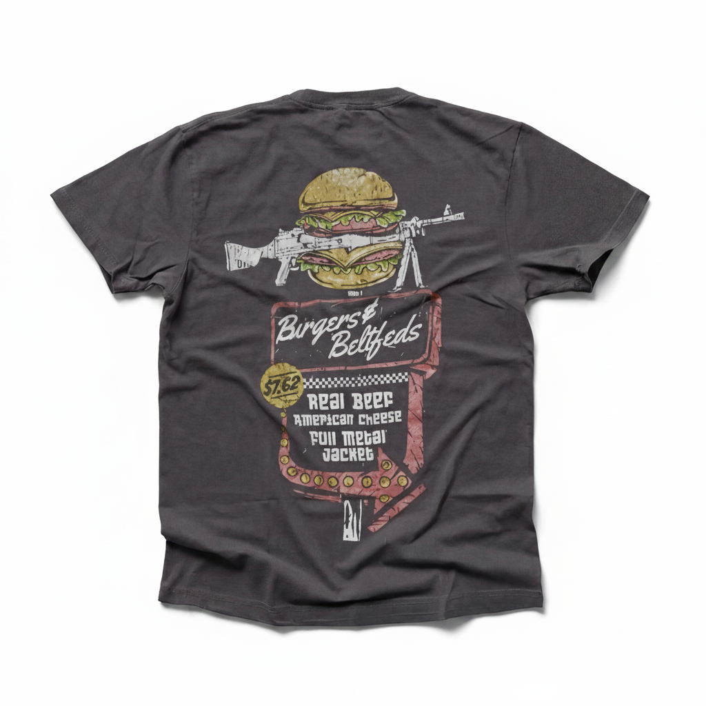 Burgers & Beltfeds - Washed Black