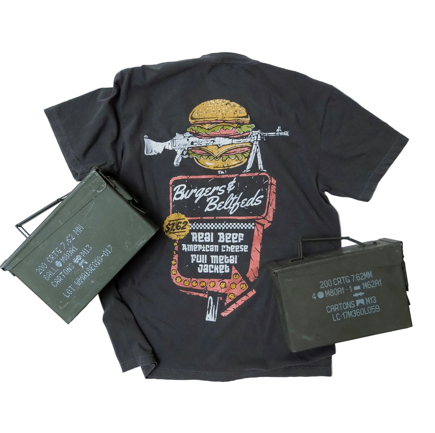 (NEW) Burgers & Beltfeds - Shirt